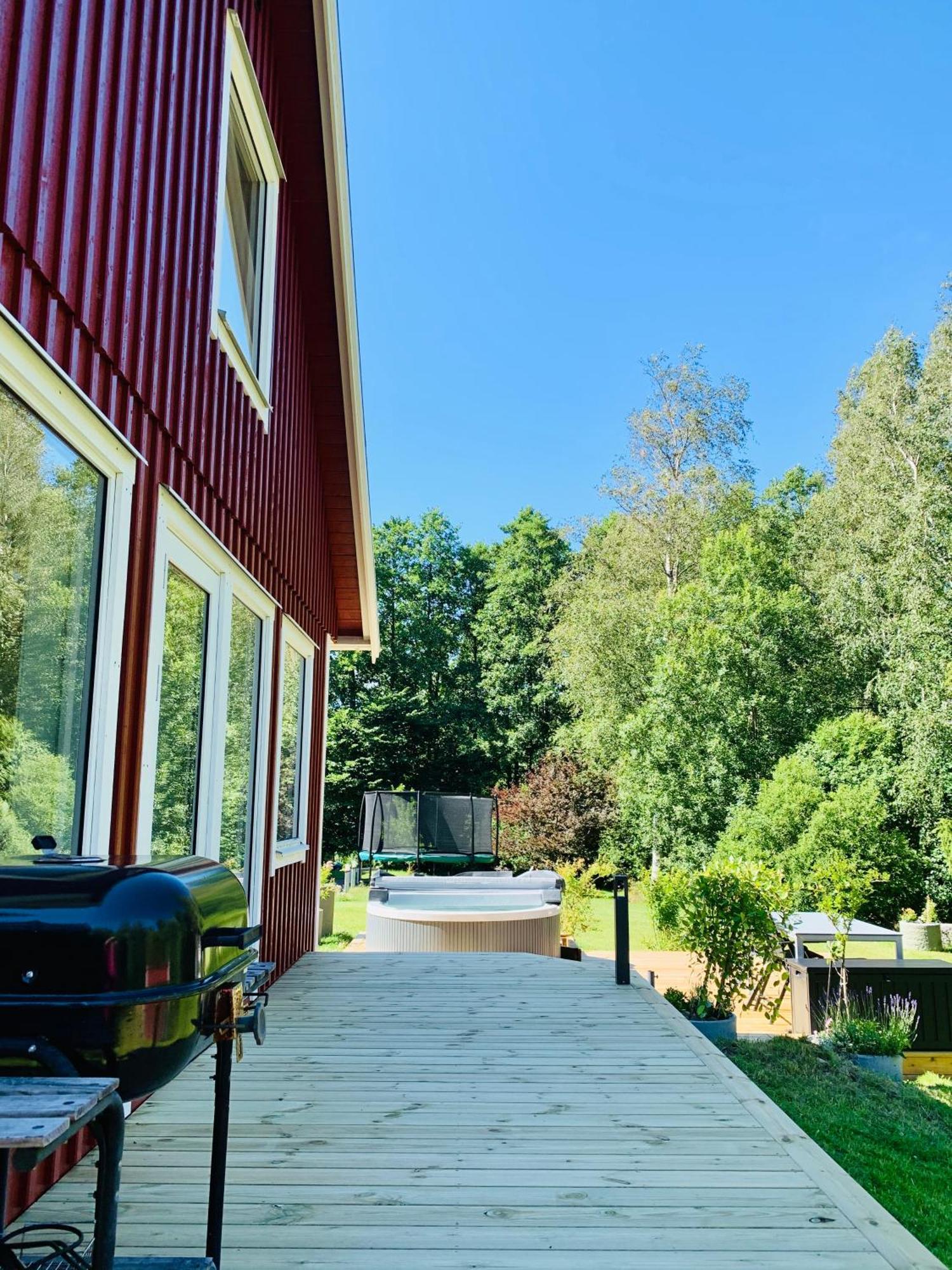 The Blomsholm Cabin - Load Your Electric Car 스트롬스타드 객실 사진